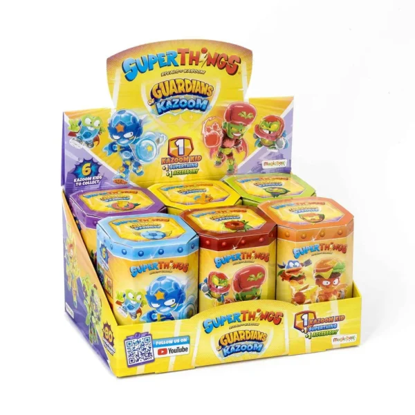 Figuras Y Minimundos^Superthings Serie 9 Guardians Of Kazoom Capsulas ...